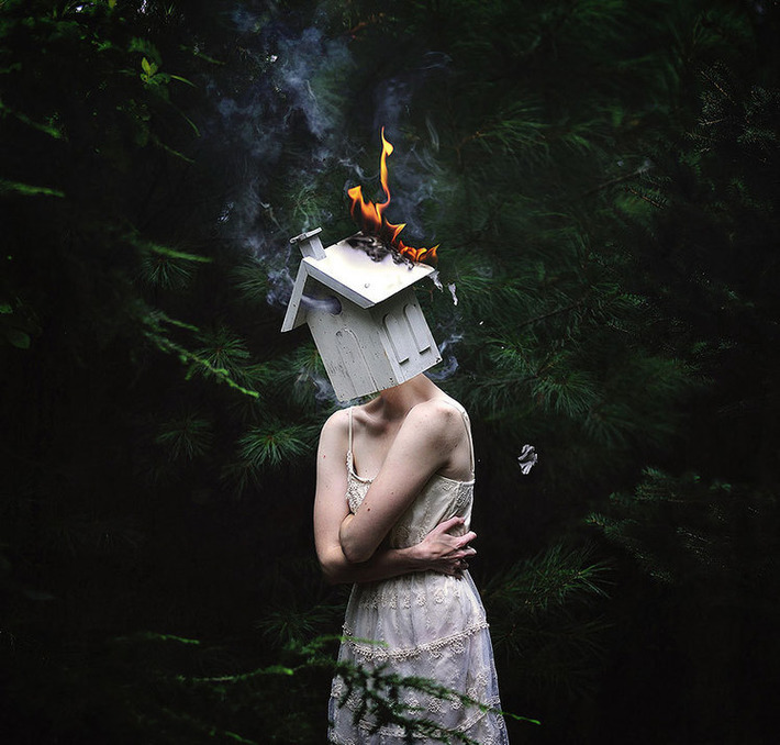 Powerful and Surreal Self Portraits by 20-Year-Old Rachel Baran | Machinimania | Scoop.it