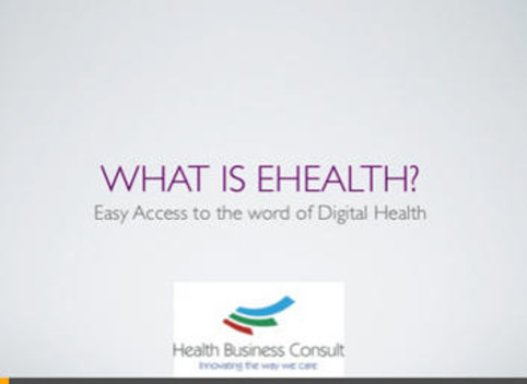 eHealth – the Introduction | eHealth - Social Business in Health | Scoop.it