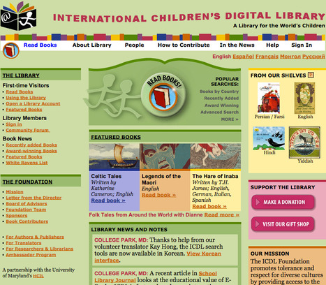 ICDL - International Children's Digital Library | Information and digital literacy in education via the digital path | Scoop.it