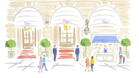 Le Ritz installe un comptoir à pâtisseries sur la place Vendôme | Les Gentils PariZiens | style & art de vivre | Scoop.it