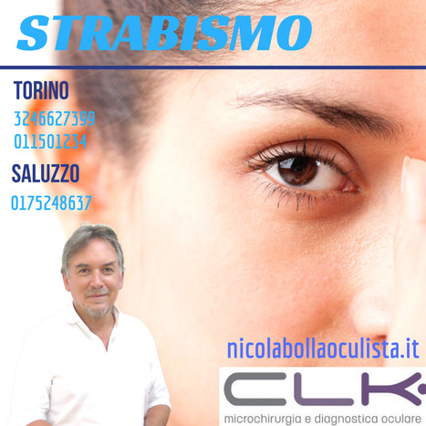 Strabismo Cause E Cura Oculista Torino