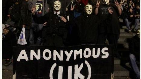 Anonymous UK begins protest against GCHQ's mass spying - Press TV | Peer2Politics | Scoop.it