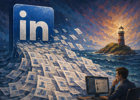 El 41% de los posts largos de LinkedIn ya los escribe una IA: la red social que se convirti&oacute; en el para&iacute;so del slop corporativo | Santiago Sanz Lastra | Scoop.it