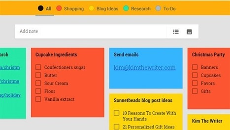 Category Tabs for Google Keep Makes Organizing Your Notes Easy | iGeneration - 21st Century Education (Pedagogy & Digital Innovation) | Scoop.it