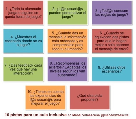 INCLUSIÓN EN EL AULA: Pistas para un aula inclusiva | Recursos para la orientación educativa | Scoop.it