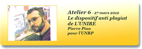Plagiat et Anti-plagiat - Université Numérique Régionale Picardie | Time to Learn | Scoop.it