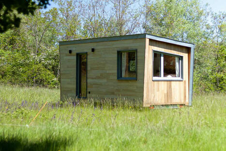 Plume Habitat dévoile la Cabane botanique, une superbe tiny house moderne et minimaliste | Les evolutions de l'offre touristique | Scoop.it