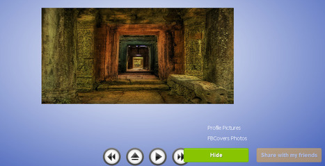 Facebook Impress: Cr&eacute;er un diaporama avec ses photos Facebook | Time to Learn | Scoop.it