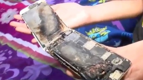 Un iPhone 6 explota y quema la cama de una niña de 11 años | Mobile Technology | Scoop.it