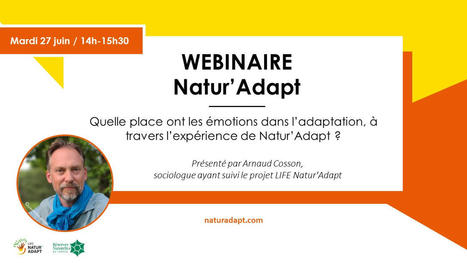 3 webinaires Natur'Adapt / Juin - Juillet | Biodiversité | Scoop.it