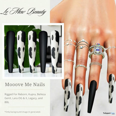 Mooove Me Nails May 2025 Group Gift by Le Mew Beauty | Teleport Hub - Second Life Freebies | Second Life Freebies | Scoop.it