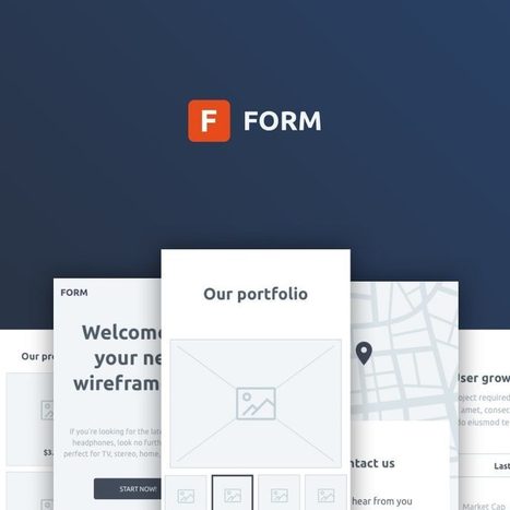 Form: Free wireframe kit from InVision | Bonnes Pratiques Web & Cloud | Scoop.it