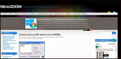 ZoomWeb_[Tuto] Créez un GIF animé avec UnFREEz ~ ZinfosWeb | Boite à outils blog | Scoop.it