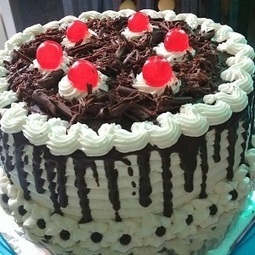 Harga Kue Black Forest Ukuran Sedangkue Ultahharga 50 Ribu