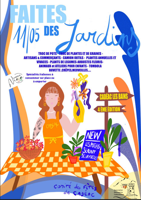 "Faites des Jardins à Cadéac le dimanche 11 mai | Vallées d'Aure & Louron - Pyrénées | Scoop.it