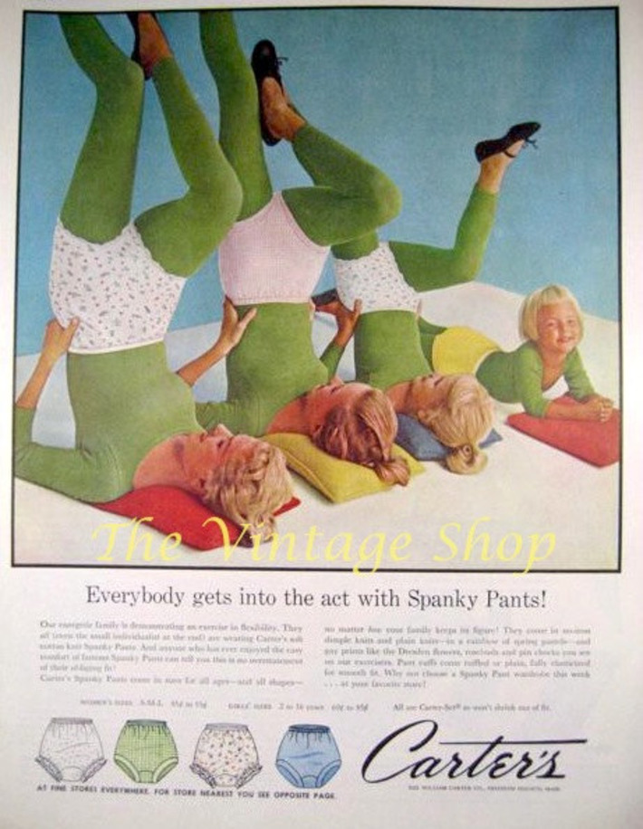 Goofy Carters Spanky Pants Vintage Advertising | Kitsch | Scoop.it