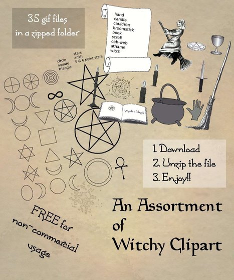 Pagan ClipArt Kit 02 by ~Sandgroan on deviantART | Drawing References and Resources | Scoop.it