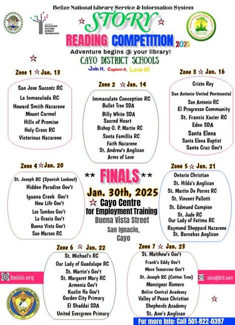 Cayo Story Reading Competition 2025 | Cayo Scoop!  The Ecology of Cayo Culture | Scoop.it