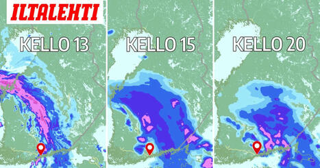 Ukkospuuskat iskevät – Erityisesti näillä alueilla salamoi | 1Uutiset - Lukemisen tähden | Scoop.it
