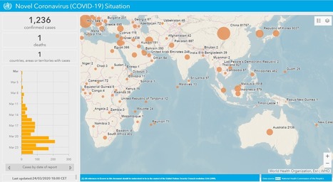Tracking the spread of coronavirus | Geography SKILLS and ICT | Scoop.it
