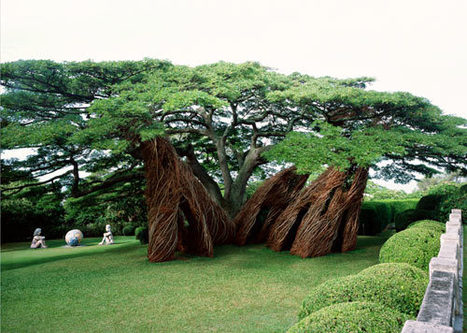 Installation of Patrick Dougherty | Art Installations, Sculpture, Contemporary Art | Scoop.it