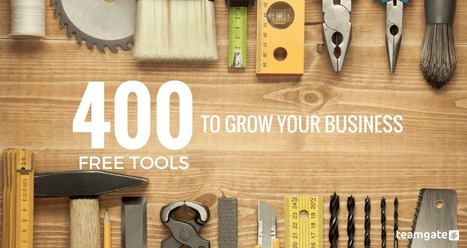400 Free Resources You Can Use To Grow Your Business | Best | Scoop.it