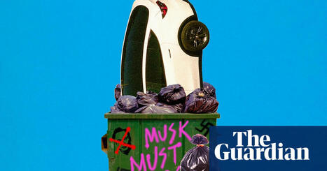 ‘I’m selling the Nazi mobile’: Tesla owners offload cars after Musk’s fascist-style salutes | Tesla | The Guardian | IB Business Management | Scoop.it