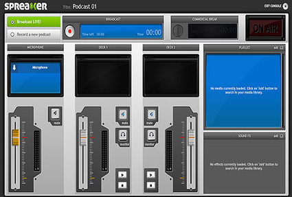 Crea una radio online con Spreaker | Nuevas tecnologías aplicadas a la educación | Educa con TIC | Educación, TIC y ecología | Scoop.it