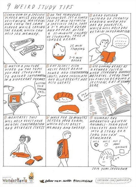 11 extraños tips para estudiar y hackear todo tipo de exámenes | Al calor del Caribe | Scoop.it