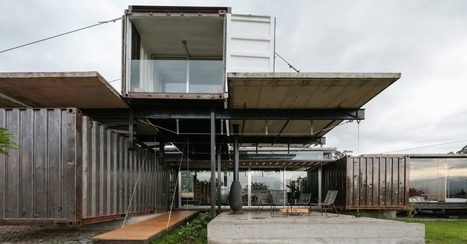 [inspiration] Une maison container lumineuse en Équateur | Build Green, pour un habitat écologique | Scoop.it