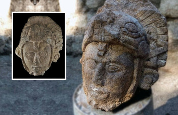 Sculpted head of serpent warrior found at Chichén Itzá | Heritage Daily | Kiosque du monde : Amériques | Scoop.it