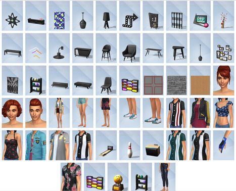 Tout ce que Les Sims™ 4 Kit d'Objets Soirée Bowling apporte de nouveau << Site officiel | Les Sims | Scoop.it