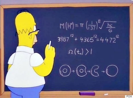 Homer Simpson solved the mass of the Higgs boson in 1998 | Geek.com | Public Relations & Social Marketing Insight | Scoop.it