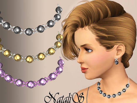 NataliS pearl necklace 003 FA-FE : FREE TODAY (TSR) | Les Sims | Scoop.it
