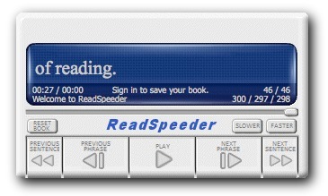 ReadSpeeder | Free Speed Reading System | Tools for Teachers & Learners | Scoop.it