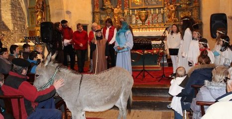 Arreau : les enfants recréent la scène de la Nativité | Vallées d'Aure & Louron - Pyrénées | Scoop.it