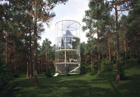 Modern Tree House – Une superbe maison futuriste et éco-responsable | E-SUN : ENERGIES & TECHNOLOGIES SOLAIRES | Scoop.it