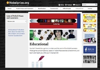 Top 10 Educational Games to Use with Students in Class (from Nobel Prize Website) | Into the Driver's Seat | Scoop.it
