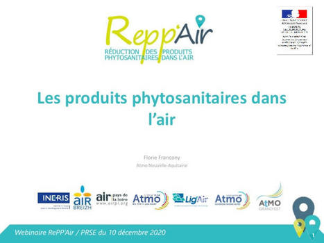 RePP’Air : une enquête sur le transfert des pesticides dans l’air | Prévention du risque chimique | Scoop.it
