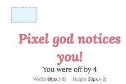 Pratiquer votre oeil graphique : dimensions exactes avec Pixactly | Courants technos | Scoop.it