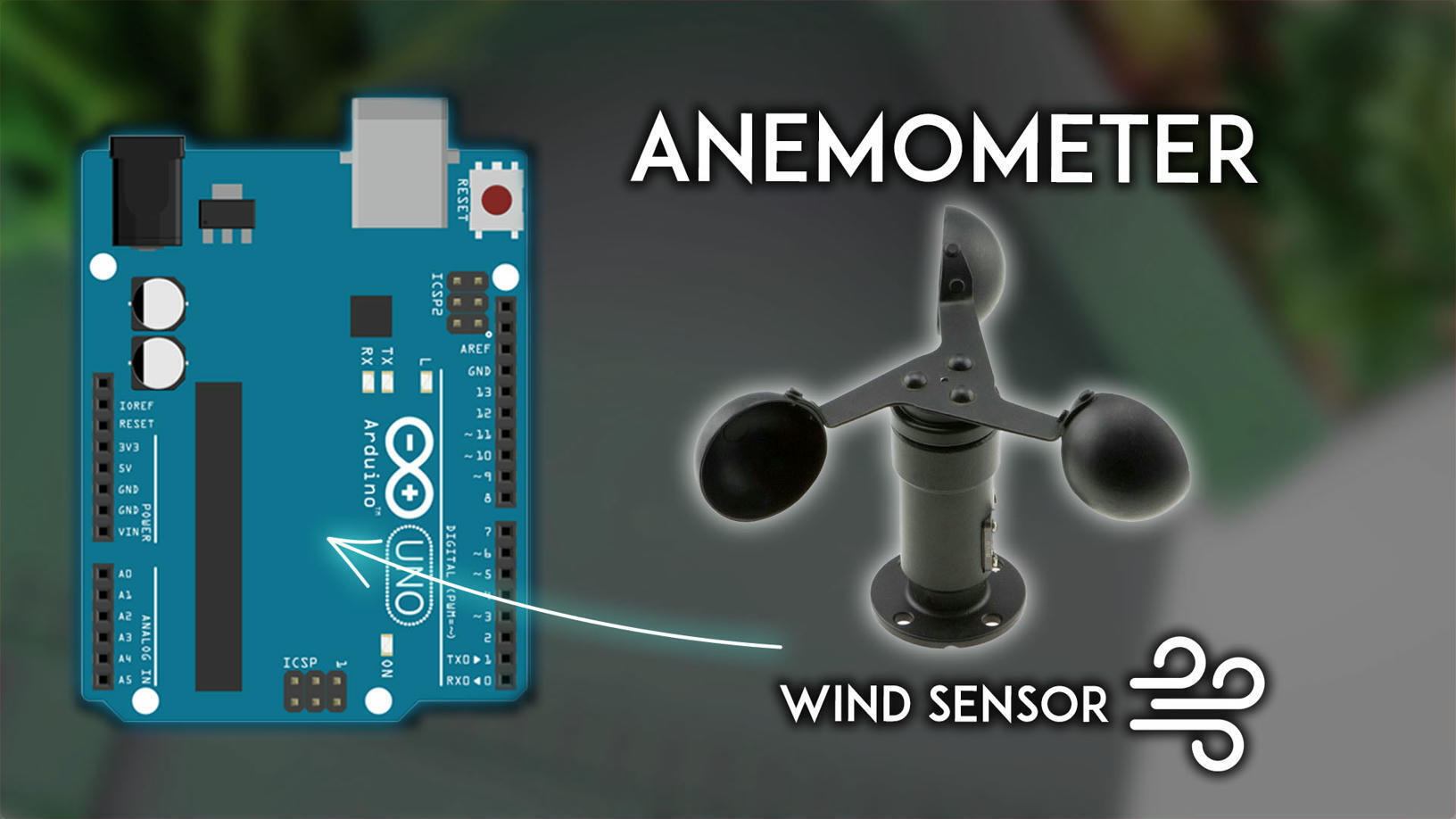 Arduino with an Anemometer: Measure Wind Speed ...