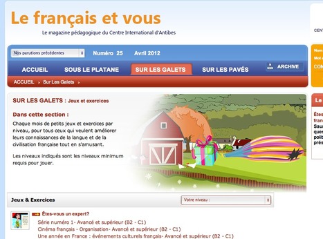 Jeux et exercices de français en ligne - Apprendre le français en ligne | Remue-méninges FLE | Scoop.it