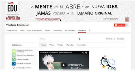 Google presenta YouTube EDU en Español.- | Educación, pedagogía, TIC y mas.- | Scoop.it