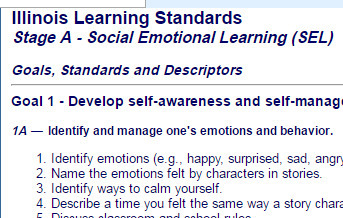 Illinois SEL Descriptors | SEL, Common Core & Goals | Scoop.it