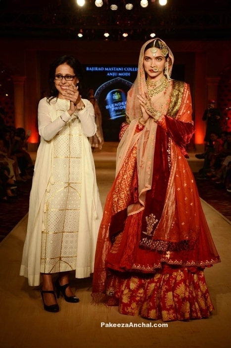 Designer Wear Bajirao Mastani Outfits in Indian Fashion Updates Scoop