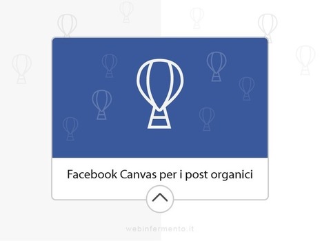 Facebook Canvas organici, presto disponibili per tutti | SocialMedia_me | Scoop.it