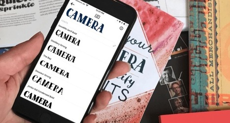 WhatTheFont identifica el tipo de fuente empleando la cámara del móvil | TIC & Educación | Scoop.it
