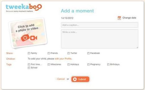 Tweekaboo, red social privada para familias para guardar la historia de sus integrantes | GeeksRoom | Las TIC y la Educación | Scoop.it