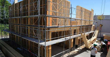 Truchtersheim | Pour limiter l&rsquo;impact environnemental, ils construisent une maison bois-paille | Actu Archi-Urba-Environnement-Paysage | Scoop.it