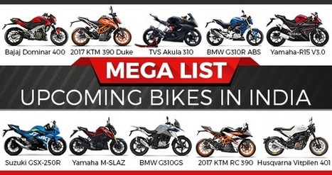 Mega List of Upcoming Bikes in India | Maxabout Motorcycles | Scoop.it